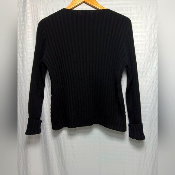Sundance 💯 Wool Ladies Sweater.  Size L - Picture 3 of 7